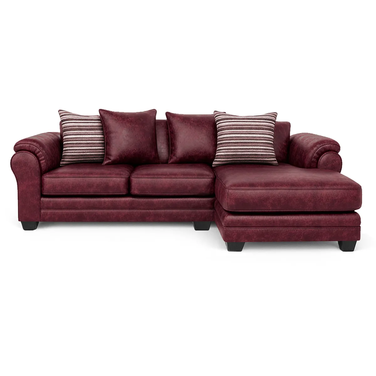 AMERICA DECORA - Sofá Seccional 4 Cuerpos XL Con Resorte Estructural Grandón Envejecido