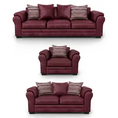 AMERICA DECORA - Living 8 Cuerpos 4+3+1 XL Con Resorte Estructural Grandón Envejecido