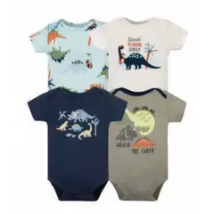 TEDMIMAK - Bodys manga corta set 4 unidades osito