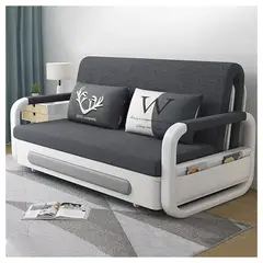 GENERICO - Futón Steel Blanco Marengo