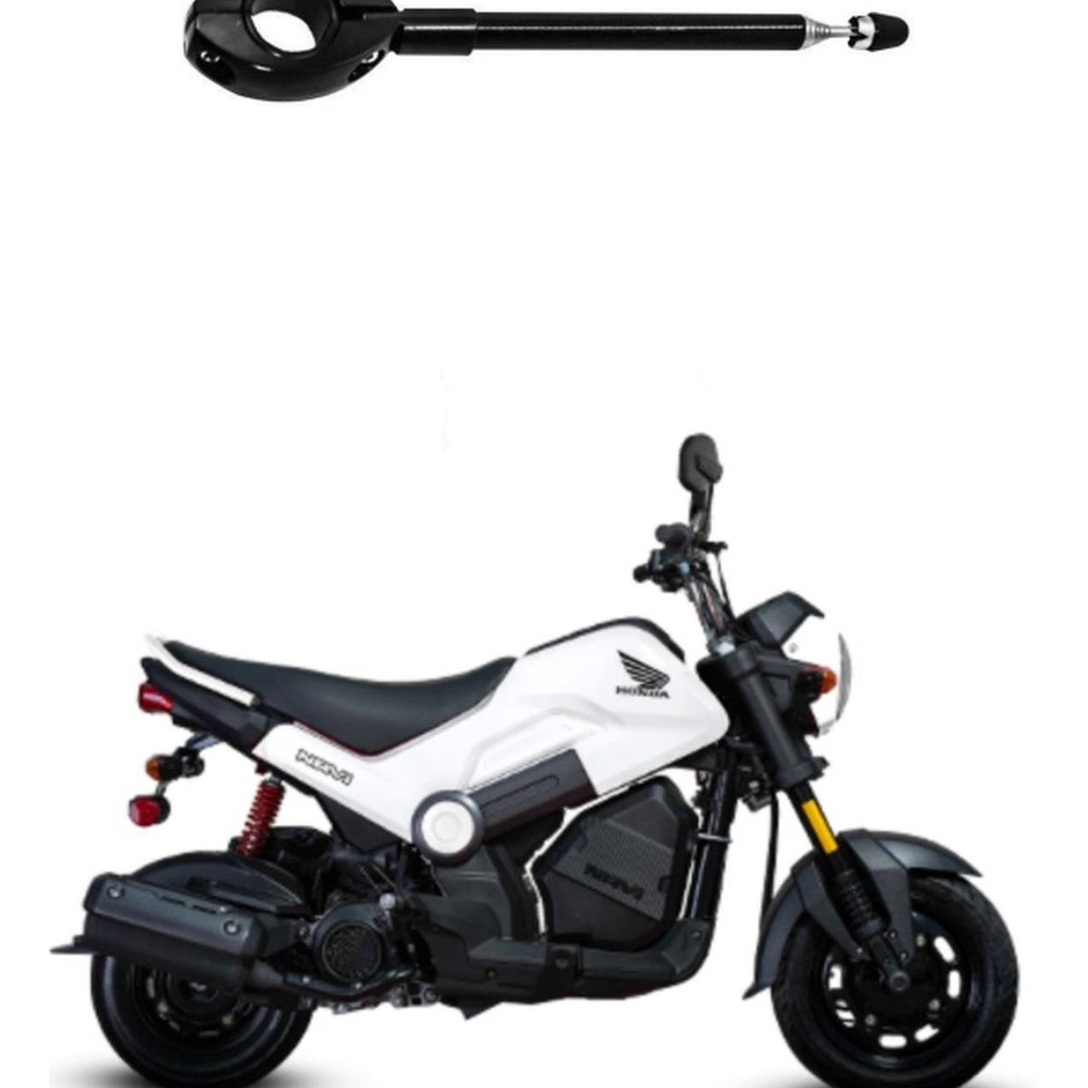 GENERICO - Antena Corta Hilo Moto Honda Navi 110 / Veloce 125