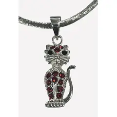 TAETHAI - Colgante o dije plata 925 con Circones rojos