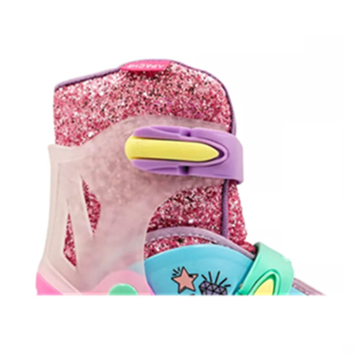 GENERICO - Patines en línea Rush Girl-2025 ajustables T 34-37 rosado