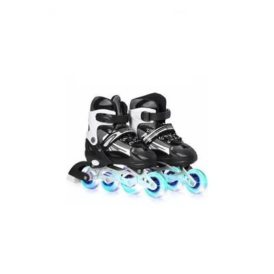Imagen 2 del producto Patines en línea rollers ajustables talla 31-34 negro