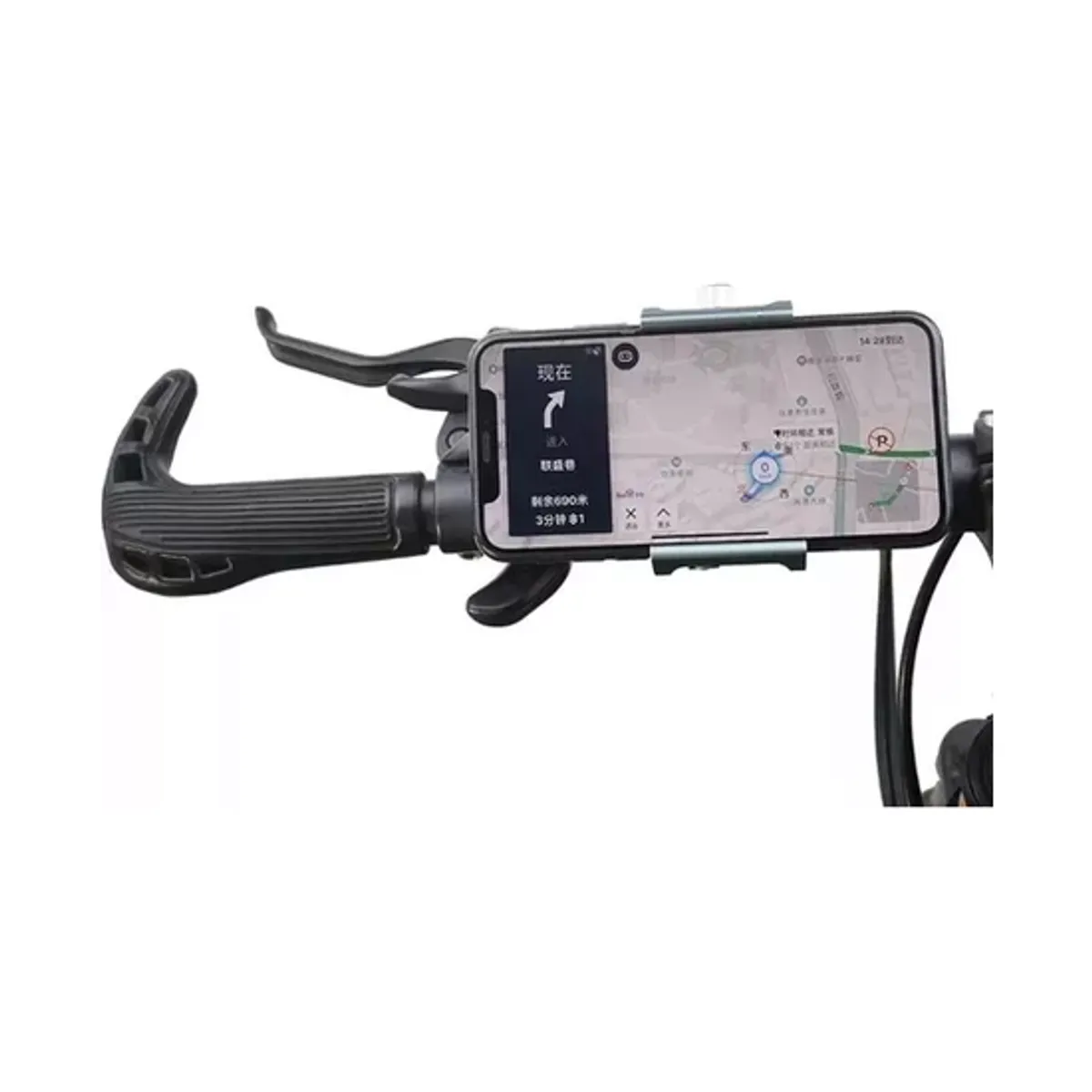 GENERICO - Soporte Celular Auto Porta Telefono Brazo Largo Color Negro