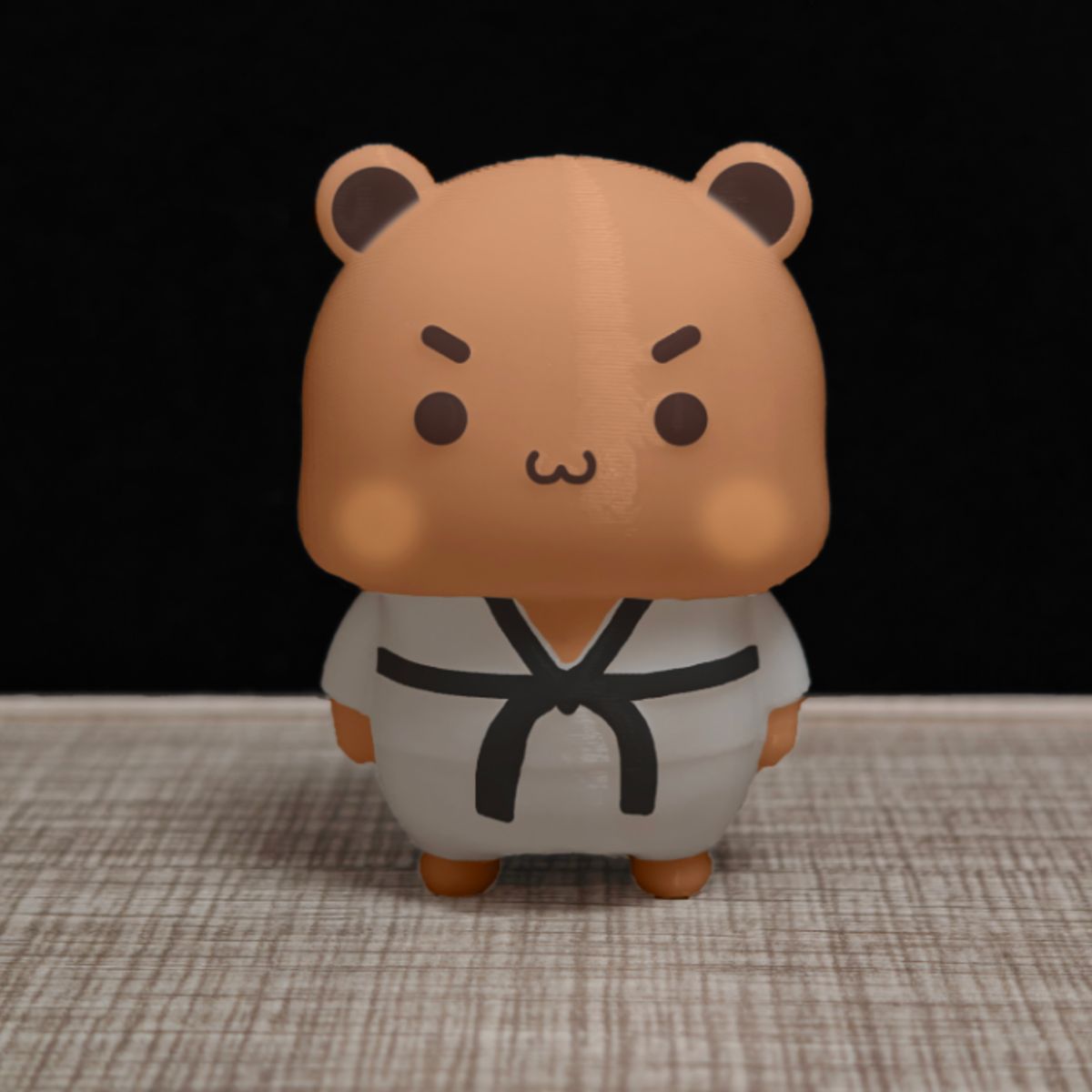 GENERICO - Figura Decorativa- Oso Taekwondo