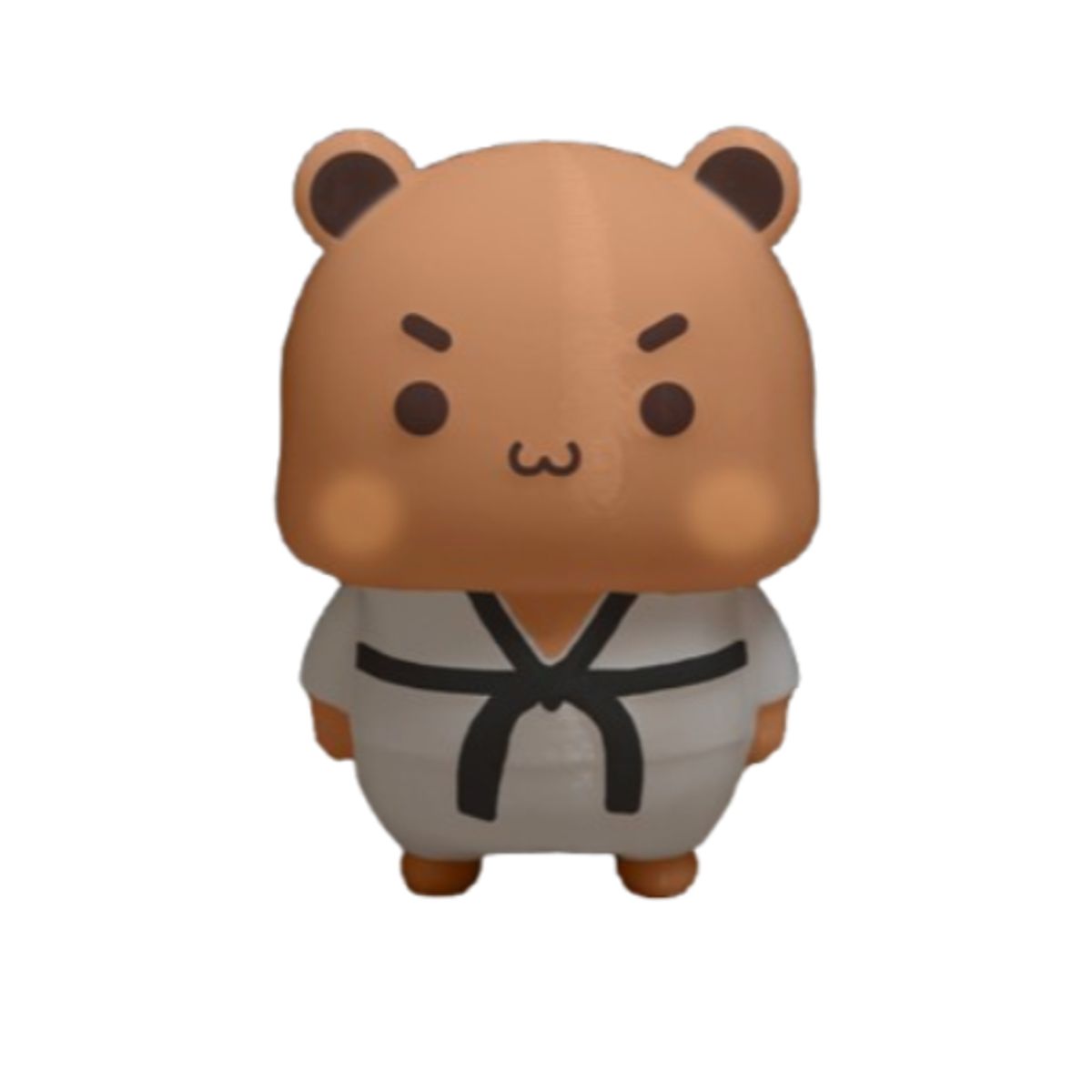 GENERICO - Figura Decorativa- Oso Taekwondo