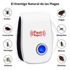 GENERICO - Repelente Ultrasónico contra Roedores e Insectos
