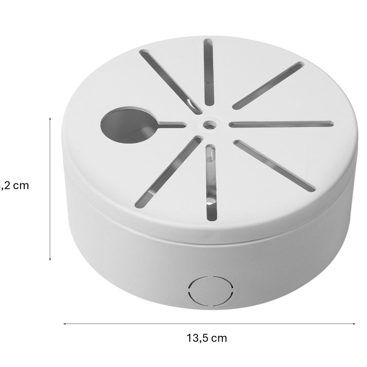 VIPA - Caja estanca redonda soporte