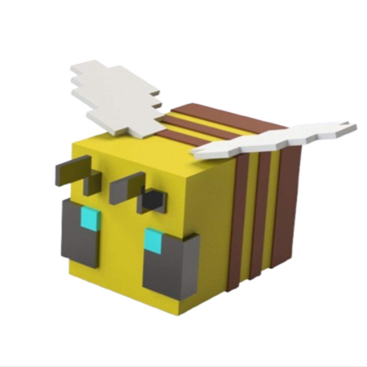 GENERICO - Figura Decorativa- Abeja de Minecraft