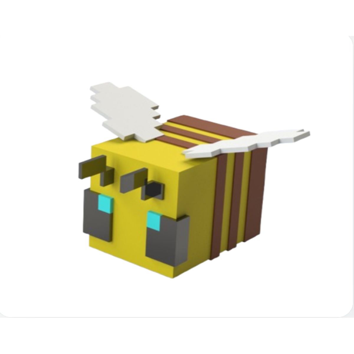 GENERICO - Figura Decorativa- Abeja de Minecraft