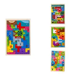 GENERICO - JUEGO DE PUZZLE ROMPECABEZAS 3D ANIMALES MARINOS MONTESSORI