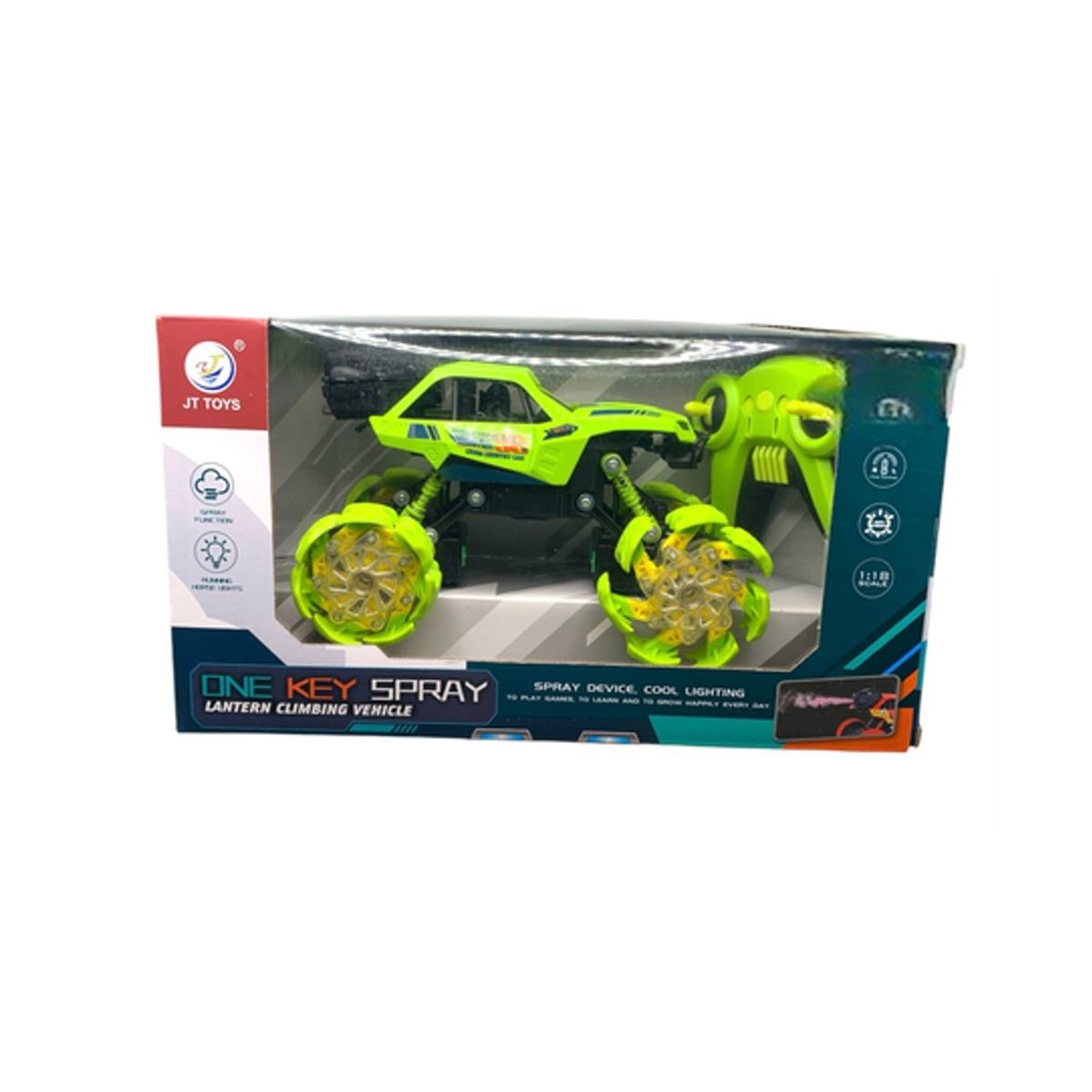 GENERICO - Juguete Auto Todoterreno Spray 4x4 A Control Remoto