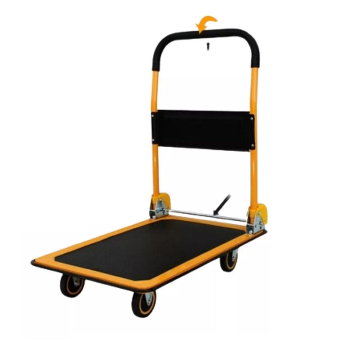 GENERICO - Carro plegable de carga 300 kg color amarillo