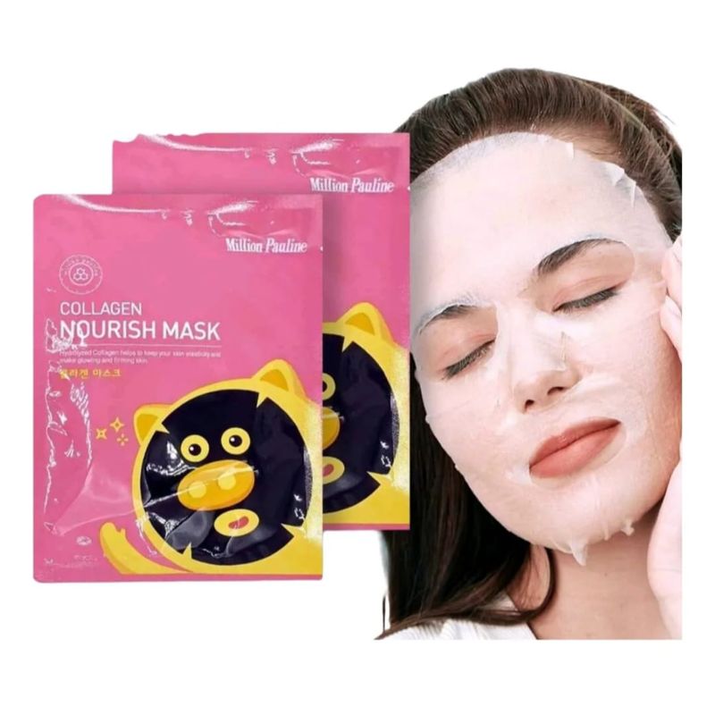 GENERICO - Mascarilla Facial Colageno 5 unidades