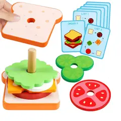 GENERICO - JUEGO DE SANDWICH RECREANDO PEDIDOS CON TARJETAS