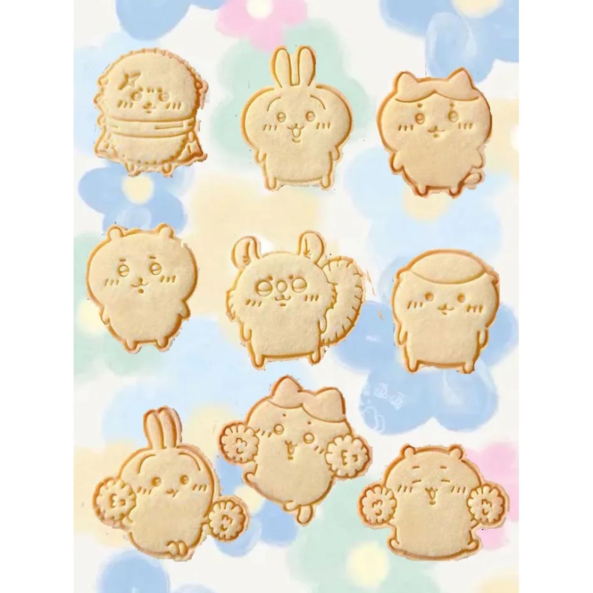 GENERICO - Cortador de galletas - Usachi (pack 9 un)
