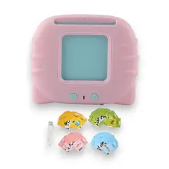 GENERICO - LECTOR DE TARJETAS 224 PALABRAS ESPAÑOL E INGLES JUEGUETE DE APRENDIZAJE