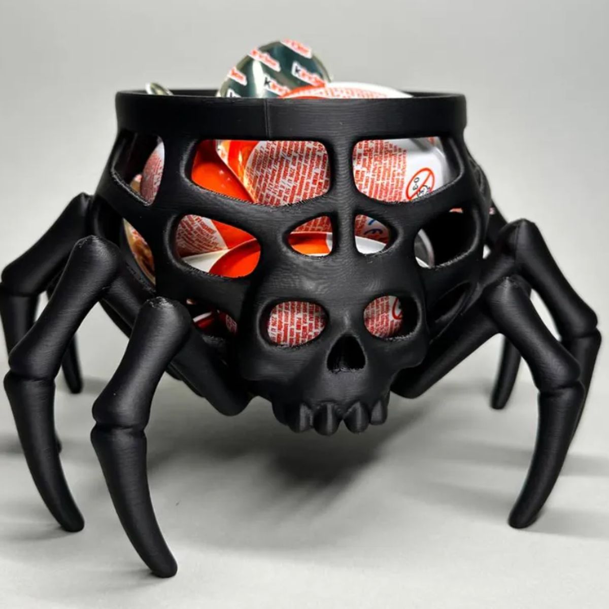 GENERICO - Cuenco para dulces Halloween - Calavera Araña