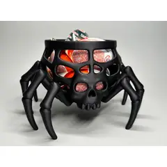 GENERICO - Cuenco para dulces Halloween - Calavera Araña