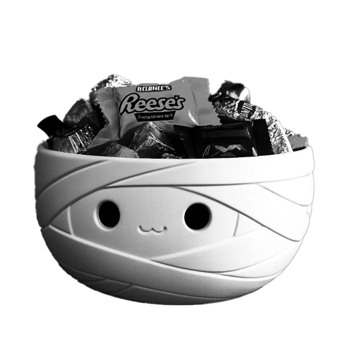 GENERICO - Cuenco para dulces Halloween - Momia