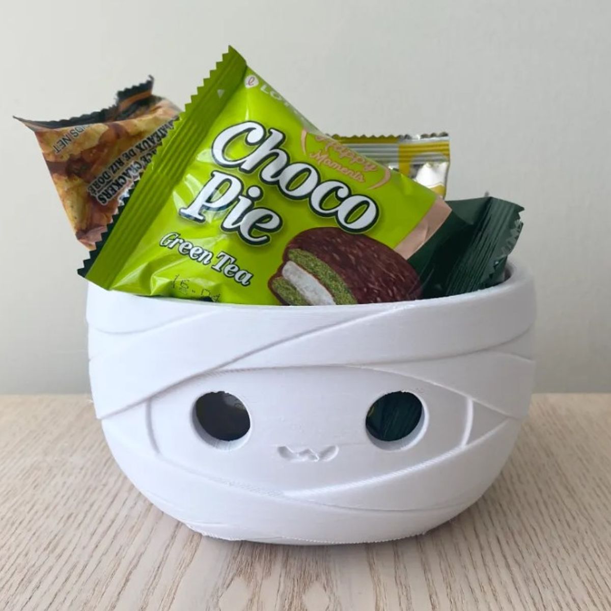 GENERICO - Cuenco para dulces Halloween - Momia