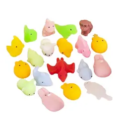 KINDA NICE - 100 Pcs Mini Mochi Squishy Squeeze Toy Fidget Toy Juguete