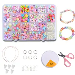 KINDA NICE - Cuentas Kits Fabricación Joyas Pulsera Collar Regalo Niñas