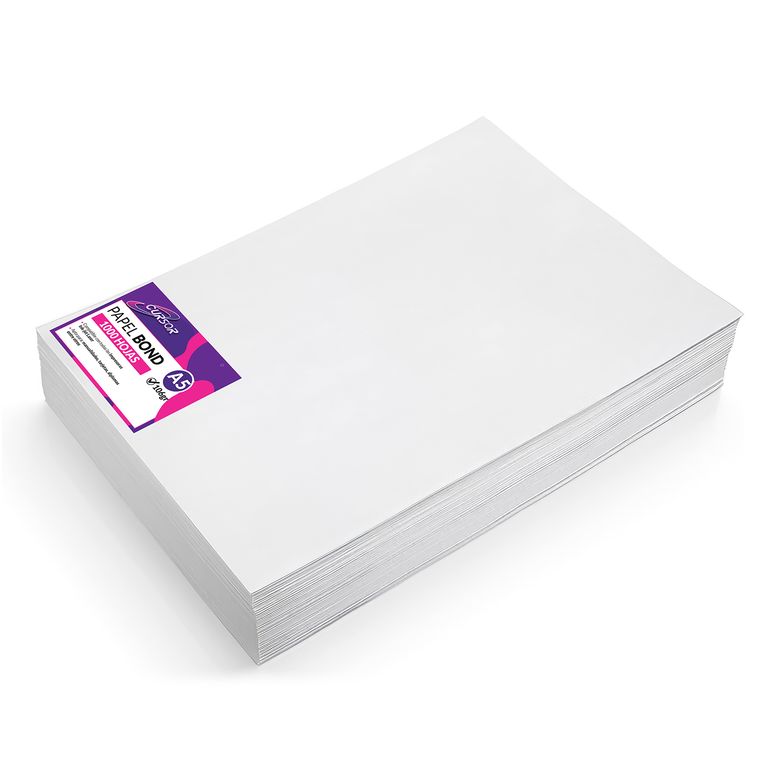 Papel Bond 106 Grs Tamano A5 1000 Hojas Agendas