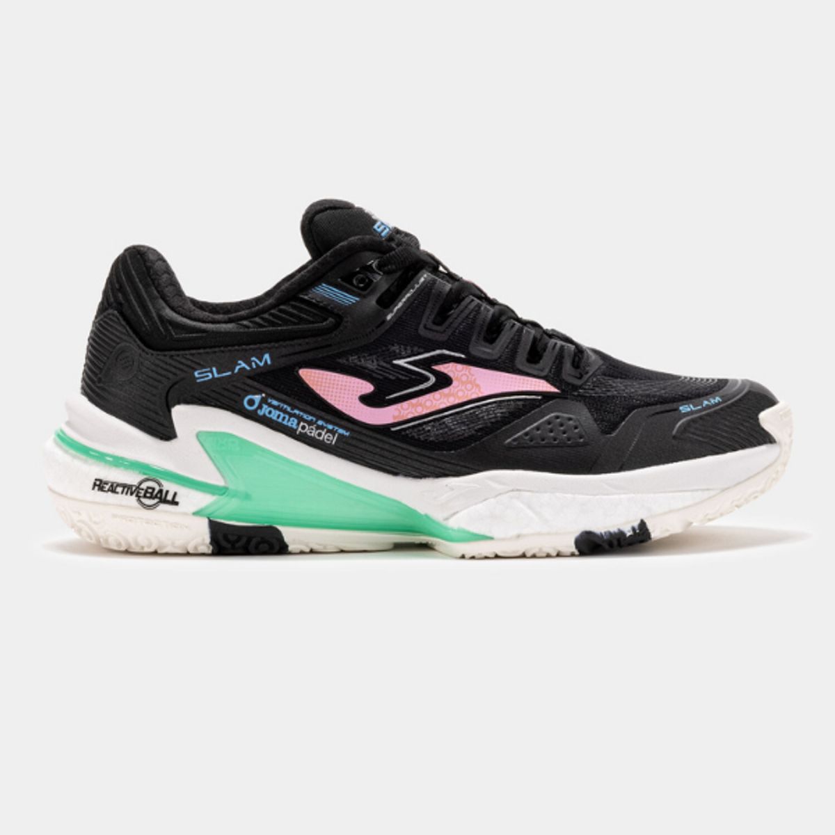 JOMA - Zapatilla Padel Slam Lady 25 Joma - Negro