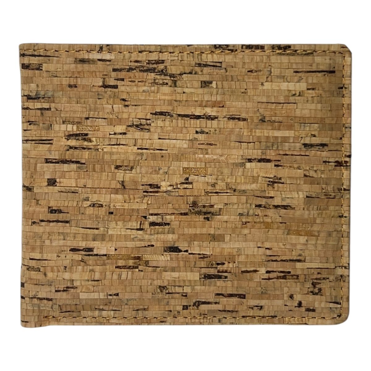 GENERICO - Billetera Corcho Natural Vegano Rfid Anticlonacion Bifold