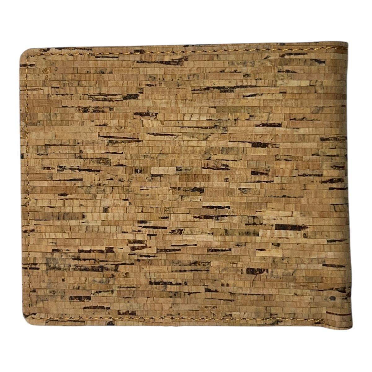 GENERICO - Billetera Corcho Natural Vegano Rfid Anticlonacion Bifold