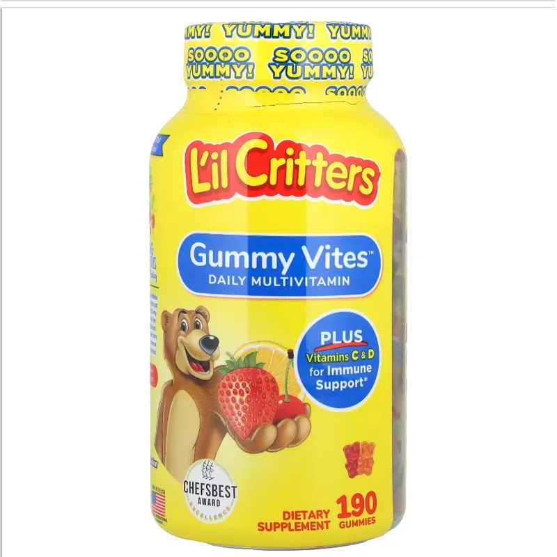 GENERICO - L il Critters Gummy Vites Multivitaminico 190 unidades