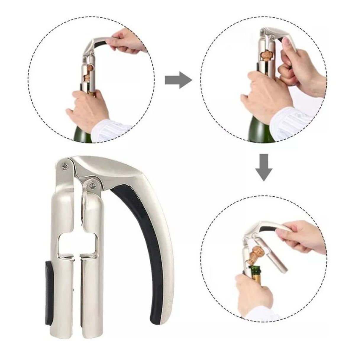 CONCEPT - Descorchador de Espumante -  Champagne Opener