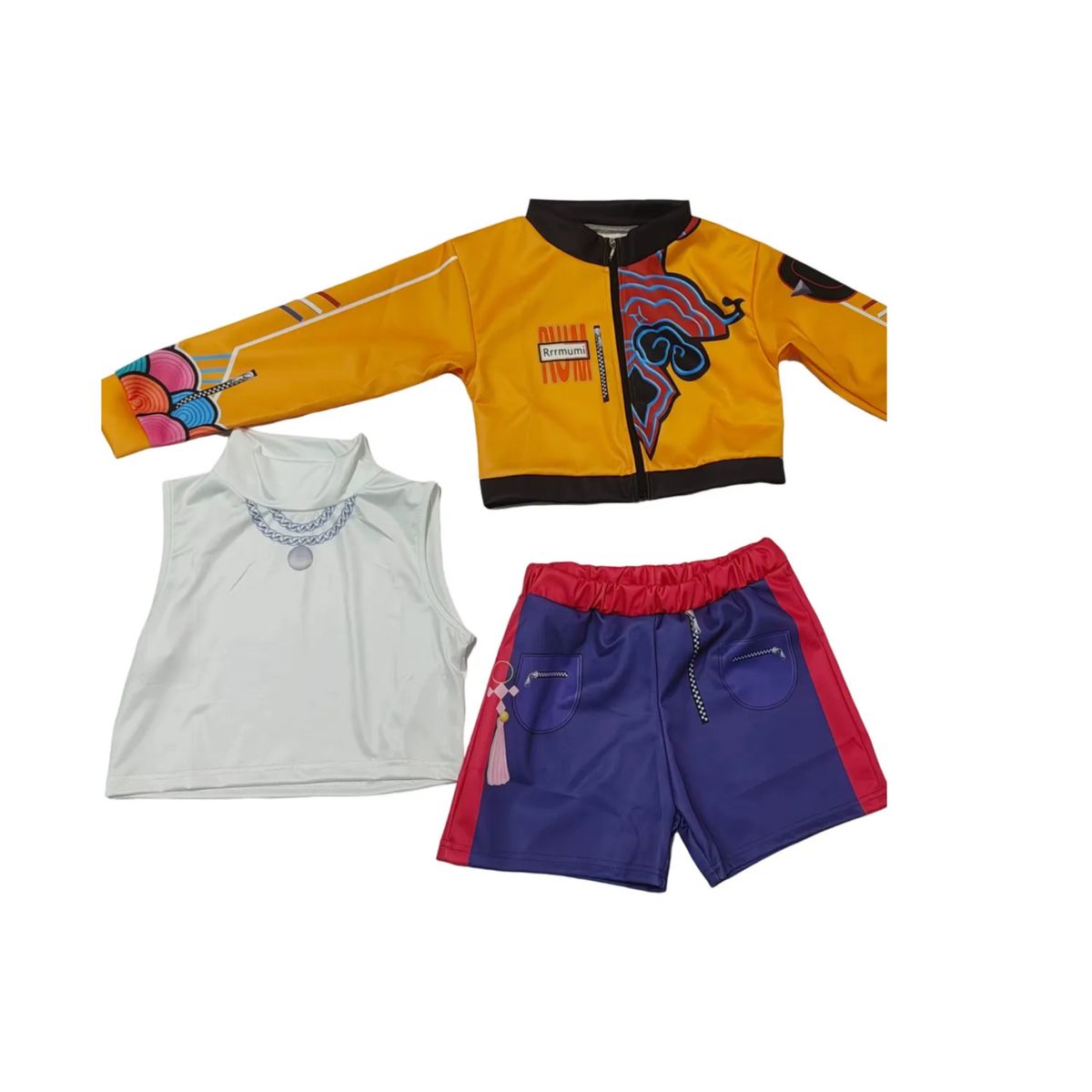 GENERICO - Disfraz Las Guerreras K-pop Rumi Kpop Niña Halloween 7-9