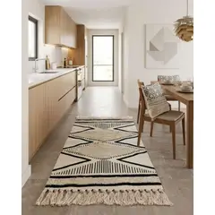 GENERICO - Alfombra Decorativa 60x90 cm Estampada con Relieve Tufting