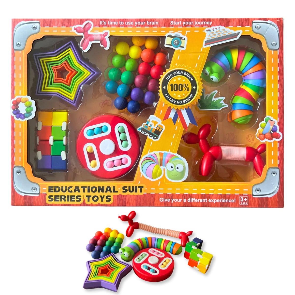 GENERICO - Set De Juguetes Sensoriales Antiestrés Para Bebés