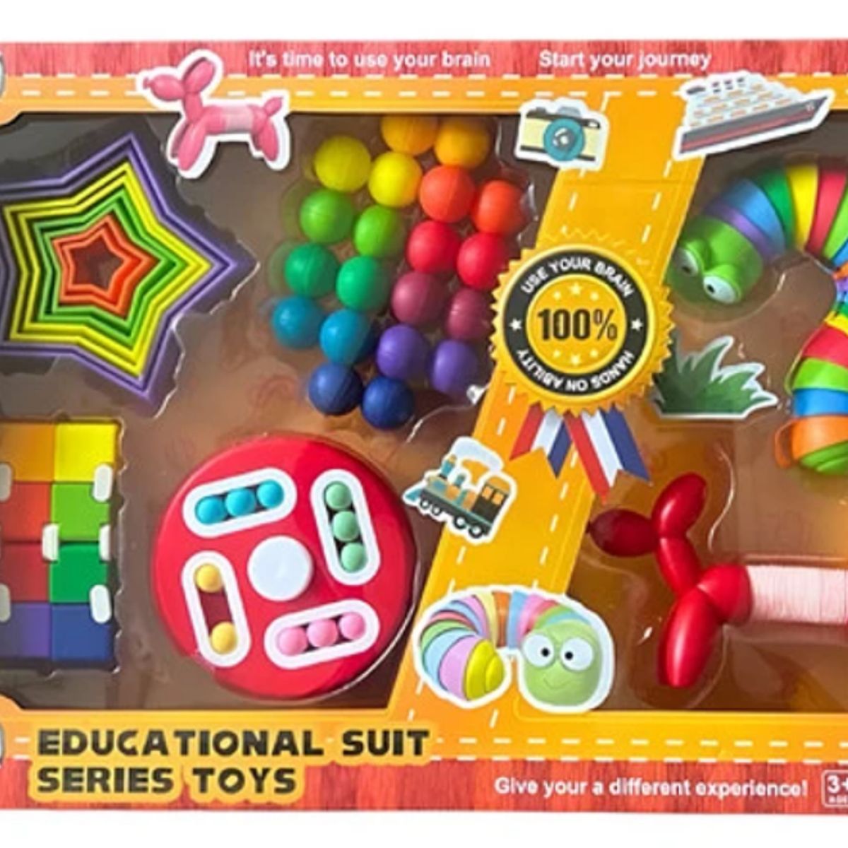 GENERICO - Set De Juguetes Sensoriales Antiestrés Para Bebés