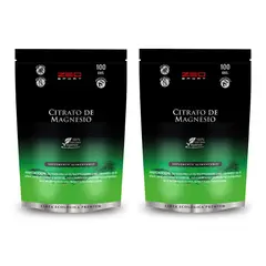 ZEO SPORT - Pack Citrato De Magnesio Puro Polvo Zeo 200 Grs Doypack 2x100