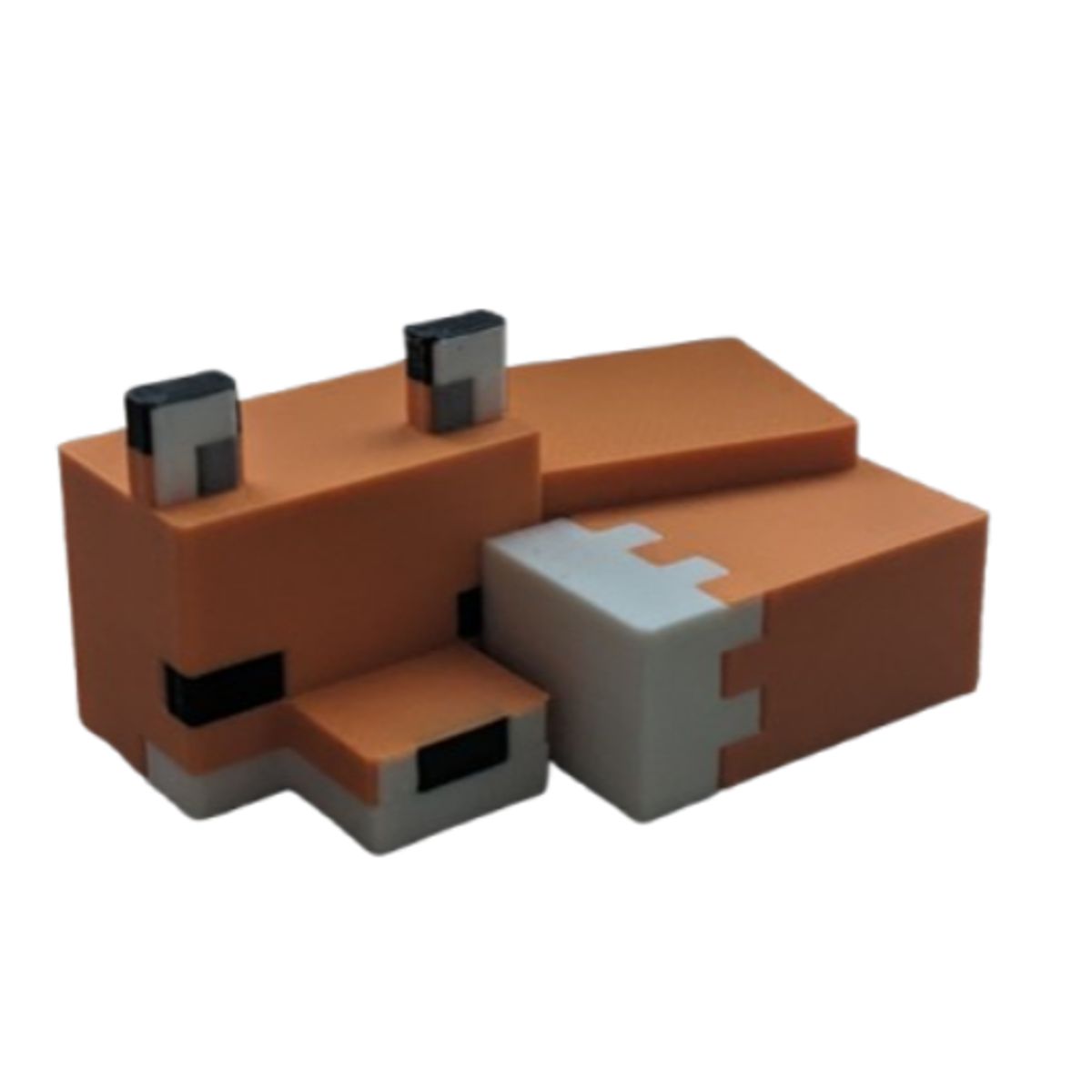 GENERICO - Figura Decorativa- Zorro de Minecraft Durmiendo
