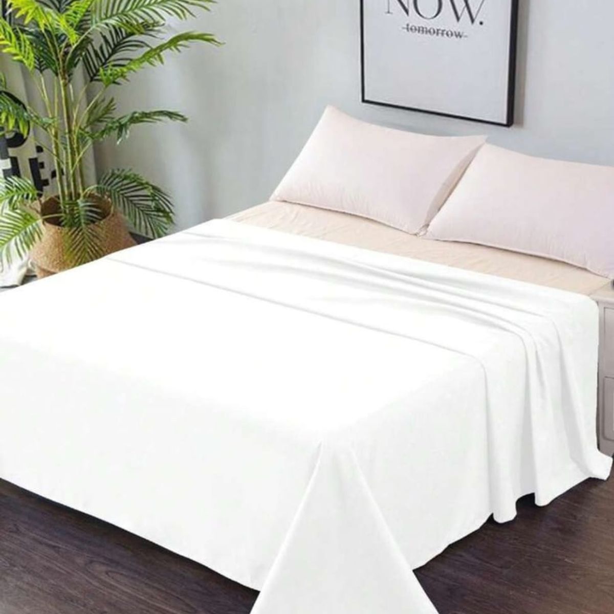 GENERICO - Juego de Sabana King, 800 hilos