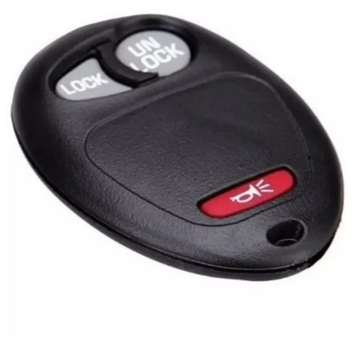 GENERICO - Carcaza Llave Alarma Para Chevrolet Colorado Sin Chip