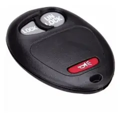 GENERICO - Carcaza Llave Alarma Para Chevrolet Colorado Sin Chip