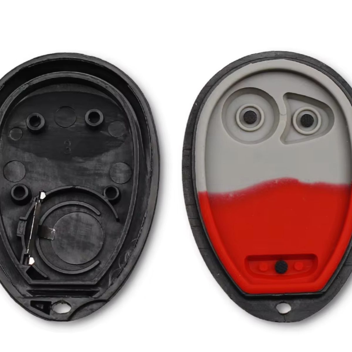 GENERICO - Carcaza Llave Alarma Para Chevrolet Colorado Sin Chip