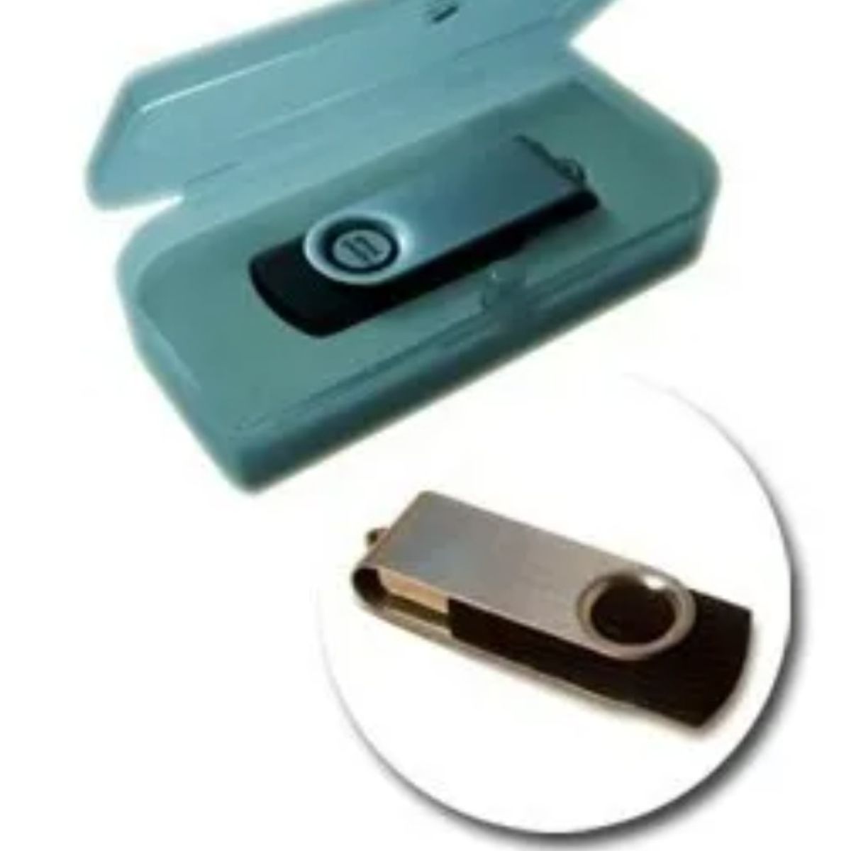 GENERICO - Pen Drive USB 8GB Imprimible con Caja Promocional