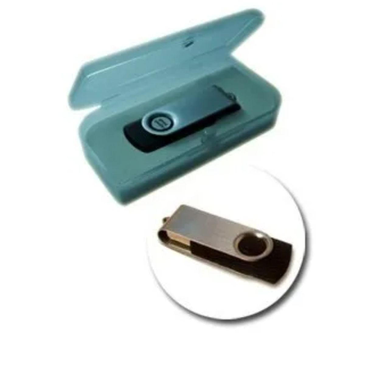 GENERICO - Pen Drive USB 8GB Imprimible con Caja Promocional