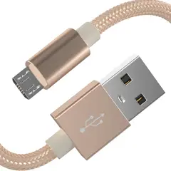 QIHANG - Cable QH-C12 + USB-A a Micro USB de 1,5 m