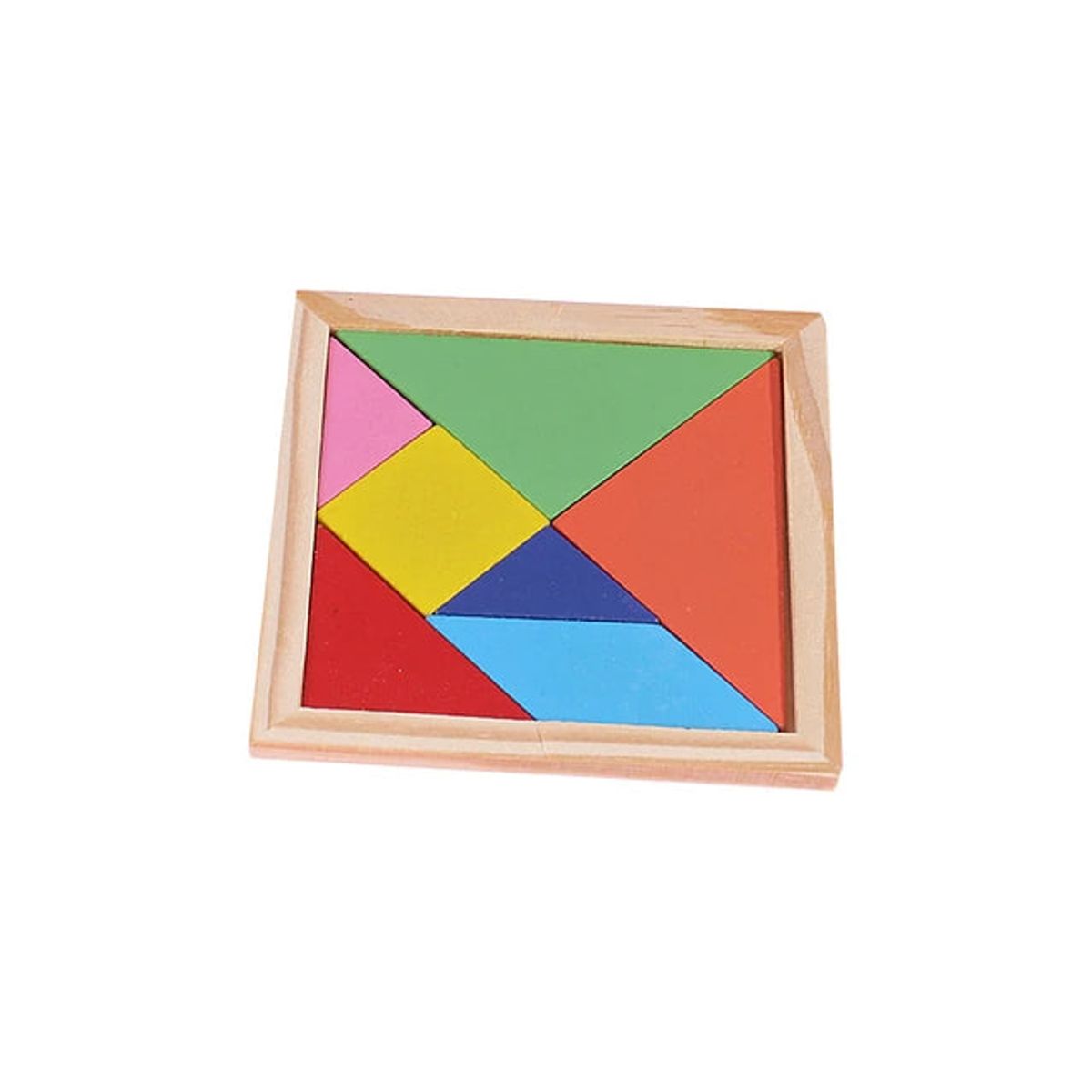 GENERICO - Juguete Madera Rompecabezas El Tangram