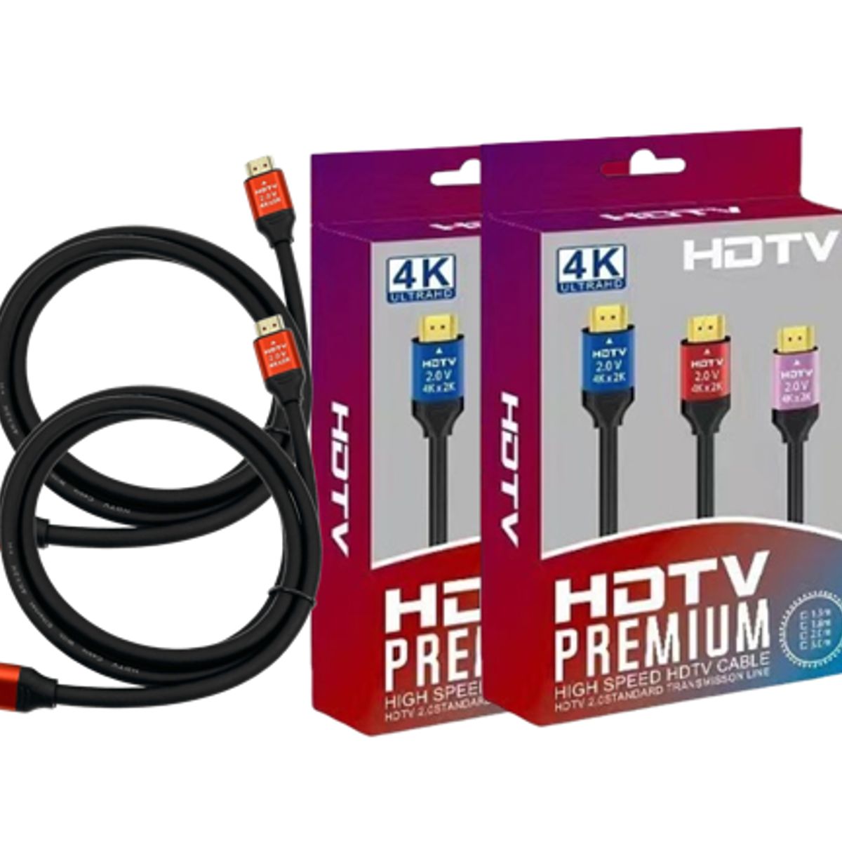 VIPA - Cable HDMI Premium 2 mts pack 2 unidades
