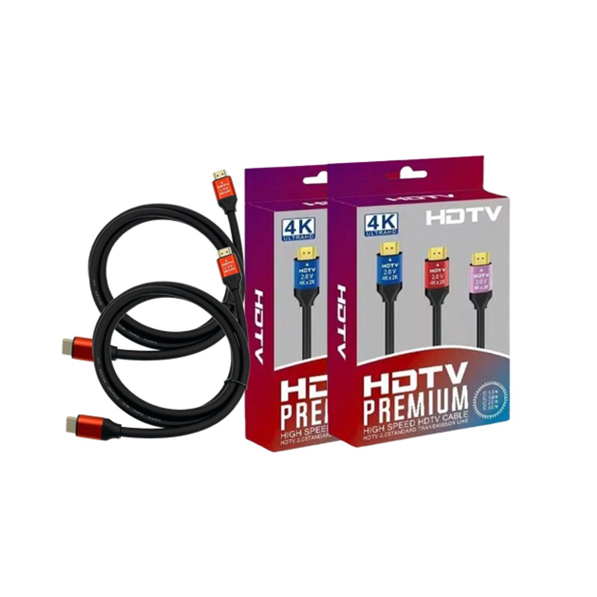 VIPA - Cable HDMI Premium 2 mts pack 2 unidades